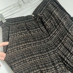 Mossimo Supply Co. Women’s Black and Tan Tribal Print Jogger Pants